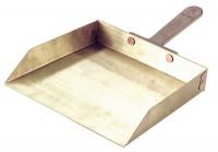 4RPN6 Hand Held Dust Pan, Aluminum, Silver