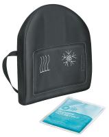 4RYE9 Backrest, Climate Control, Foam, Black