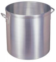 4RZC6 Alum. Stock Pot, 40 Qt, 2 Gauge