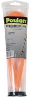 4RZH6 Pre-Cut Trimmer Line, 0.095 X 18 In., PK12