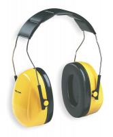 4T016 Ear Muff, 25dB, Over-the-Head, Yellow