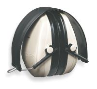 4T023 Ear Muff, 21dB, Folding, Black/White