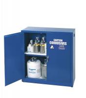 4T026 Corrosive Safety Cabinet, 30 gal., Blue