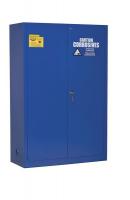 4T027 Corrosive Safety Cabinet, Blue, 43 In. W