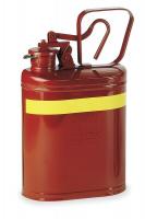 4T035 Type I Faucet Safety Can, 1 gal, Red, 13InH