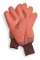 4T416 Cold Protection Gloves, L, Orange, PR