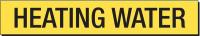 4T598 Pipe Markr, Heating Water, 2-1/2to7-7/8 In
