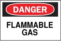 1K969 Danger Sign, 10 x 14In, R and BK/WHT, ENG