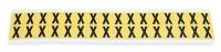 4T727 Letter Identification Card, X, PK 32