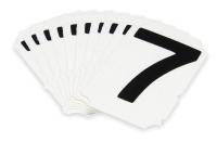 4T741 Carded Numbers and Letters, 7, PK 10