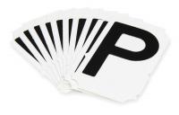 4T759 Letter Identification Card, P, PK 10