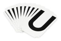 4T765 Letter Identification Card, U, PK 10