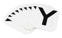 4T769 Letter Identification Card, Y, PK 10