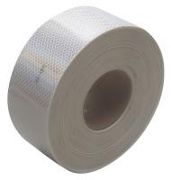 4TDR4 Conspicuity, Continuous, 3 In, White, Truck
