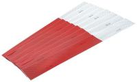 4TDR7 Conspicuity, 2 In, White/Red, PK100