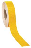 4TDW3 Conspicuity, Cont, Flex, 1 In, Yellow, School
