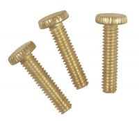 4TGW3 Knurled Head Screws, PK 3