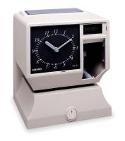 4TH70 Time Clock, Analog Dial &amp; LCD Display