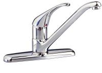 4THH2 Kitchen Faucet, 1 Lever, 2.2 GPM, Chrome