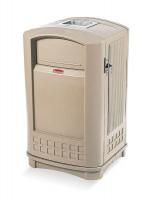 4TJ50 Receptacle, Ash/Trash, Side Door, Beige, 50G