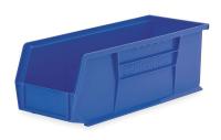 4TJ76 Stack &amp; Hang Bin, 14-3/4 x 5-1/2 x 5, Blue