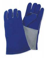4TJX5 Welding Gloves, Welding, 14In., L, PR