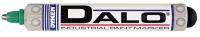 4TKL4 Ind Paint Marker, DALO(R), Green, Medium