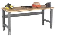 4TKP8 Workbench, 48Wx30Dx29-5/8 to 37-1/8 in. H