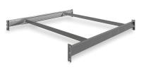 4TV20 Shelf, Medium Gray, 4 Ft Width