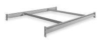 4TV23 Shelf, Medium Gray, 5 Ft Width