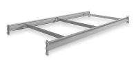 4TV25 Shelf, Medium Gray, 6 Ft Width