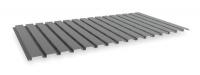 4TV30 Corrugated Steel Decking, 24 In. D, Gray