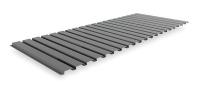 4TV33 Corrugated Steel Decking, 60 In. W, Gray