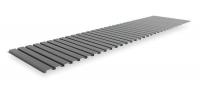 4TV39 Corrugated Steel Decking, 96 In. W, Gray