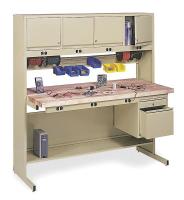 4TW86 Technician Workbench, 60Wx30Dx66 in. H
