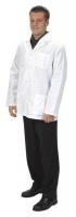 4TWC1 Collared Lab Jacket, Male, L, White