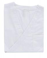 4TWC9 Lab Smock, Unisex, M, White