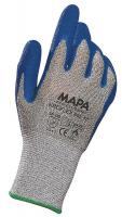 4TXJ8 Cut Resistant Gloves, Blue/Gray, 2XL, PR