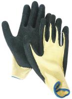 4TXK3 Cut Resistant Gloves, Yellow/Black, L, PR