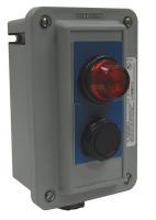 4TZP4 Ctrl Station, HazLoc, 1NO/1NC, Blank