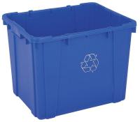 4UAU8 Recycling Receptacle, Blue