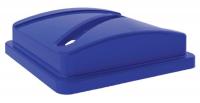 4UAW4 Recycling Top, Blue, 17 In L