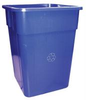 4UAW8 Recycling Receptacle, Blue, 55 G