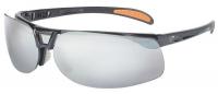 4UCN9 Safety Glasses, Slvr Mirror, Scrtch-Rsstnt