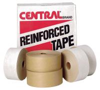 4UDV1 Carton Tape, Paper, White, 3 In. x 200 Yd.