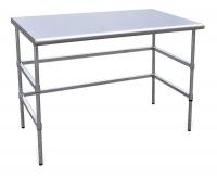 4UEL3 Worktable, W 48, D 30, H 34 1/2 In, C Frame