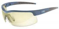 4UEP9 Safety Glasses, Amber, Antifog