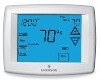 4UFV3 Touchscreen Thermostat, 4H, 2C, 7 Day Prog