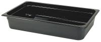 4UGA8 Full Size Food Pan, Hot, Black