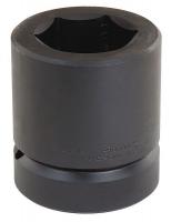4UHN5 Impact Socket, Std, 2 1/2 Dr, 6 Pt, 3 1/8 In